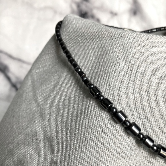 Chrome Colored Bead Necklace - Picture 2 of 2